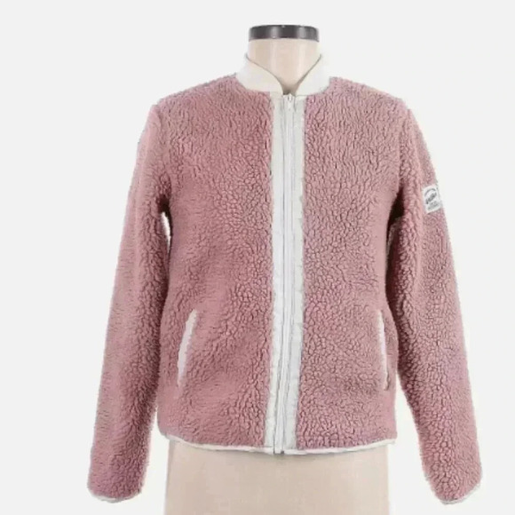 Wallflower Pink Fleece Jacket - Picture 1 of 5